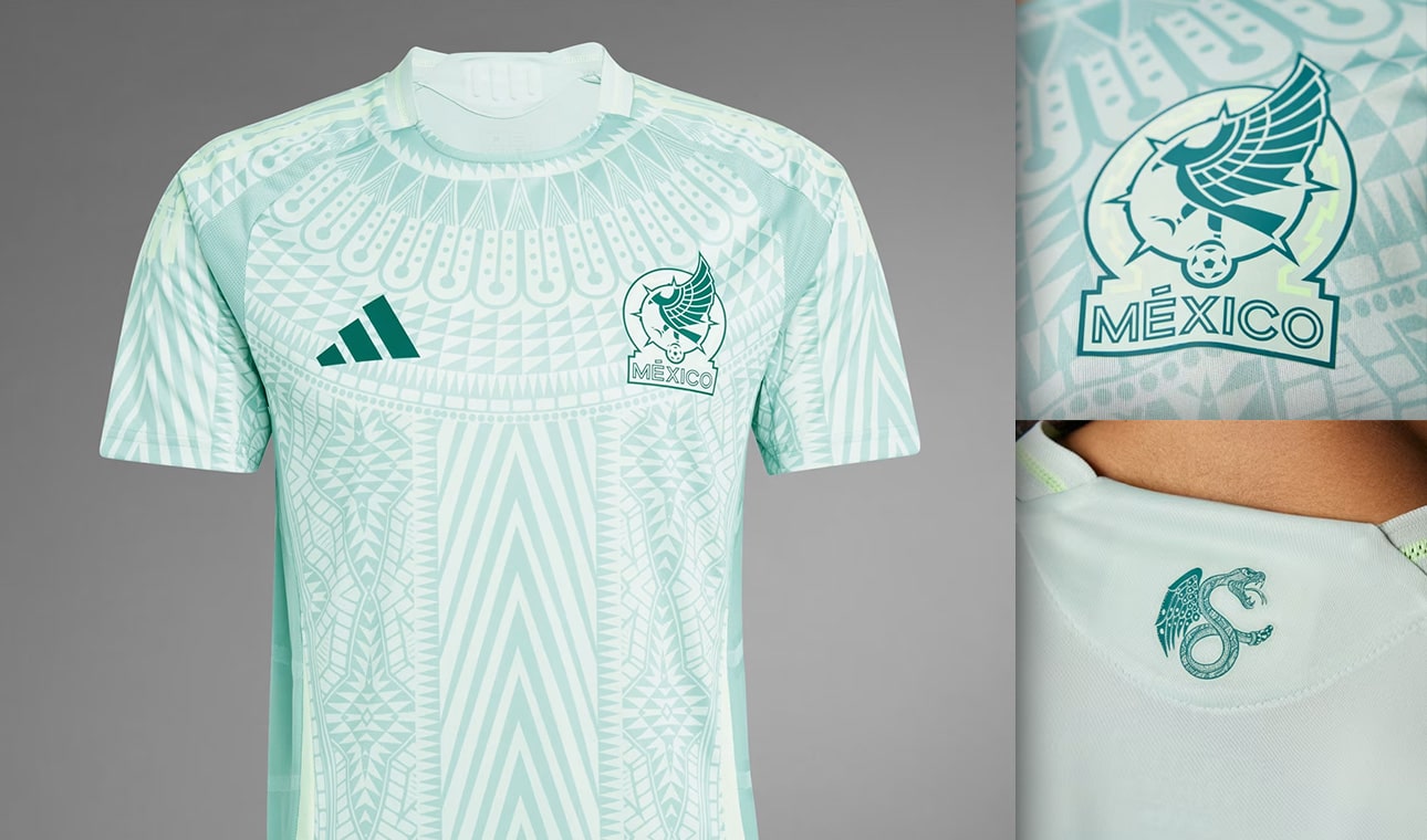 Detalles de la camiseta Adidas Mexico 2024 II